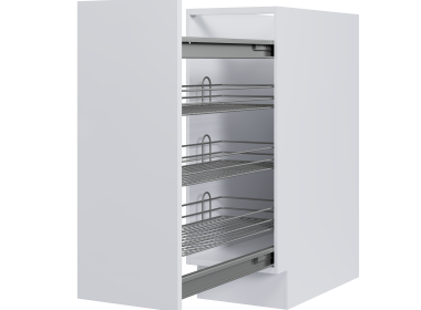 Glacial White Euro Cabinets 8